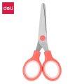 Ножницы детские Deli E6007, сталь, круглые ручки, 132 мм, цвет ассорти
