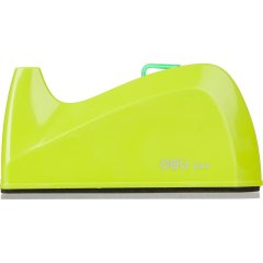 Диспенсер для клейкой ленты Deli E814, ABS-пластик, 120x57x60 мм, зеленый