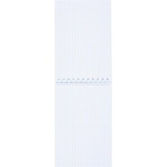 Блокнот А6,80л,кл,греб,карт.обл+УФ-лак Attache Selection FluidФиолетовый