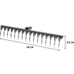 Грабли витые 16-ти зубые б/ч ГВ-16_111214