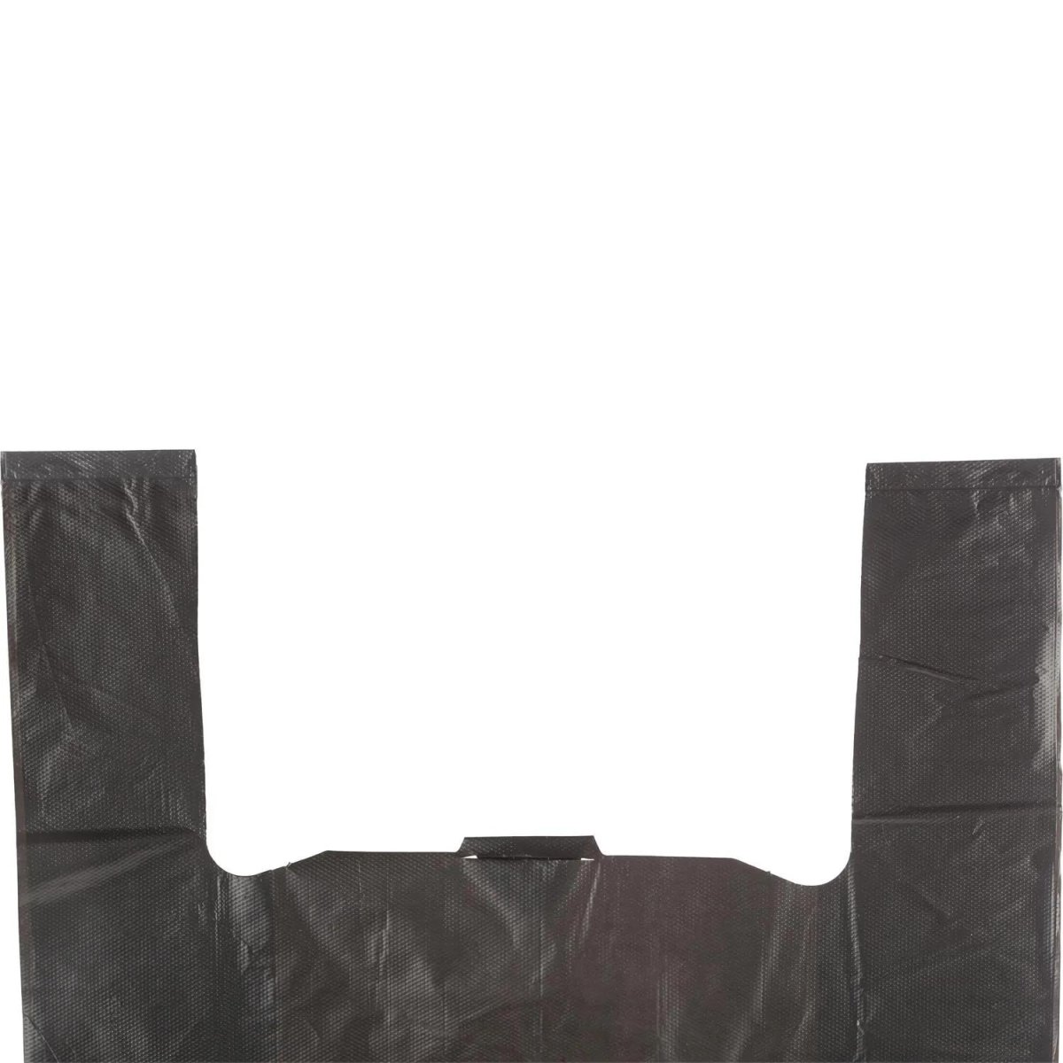 Пакет-майка УСИЛЕННЫЙ,ПНД, 40+18x70см,черный,30мкм, 100 шт/уп 