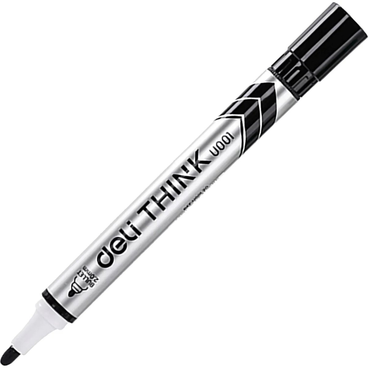 Набор маркеров для белых досок Deli EU099,со стир.,пулев.нак 2мм,4цв