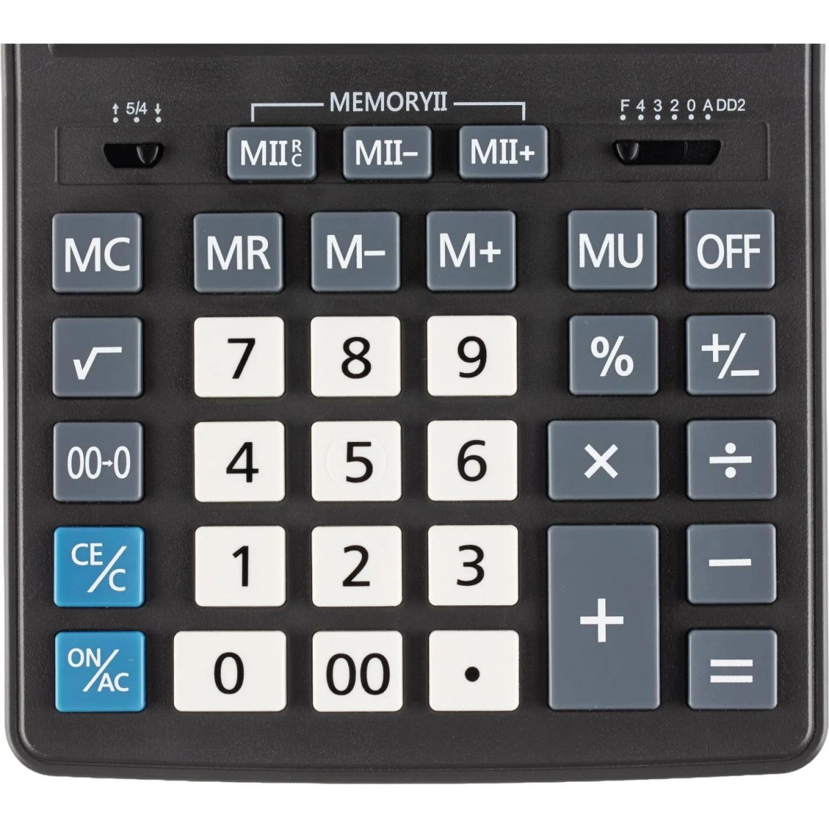 Калькулятор настольный Attache CDB1201-BK 12-разрядный черный 205x155x35 мм