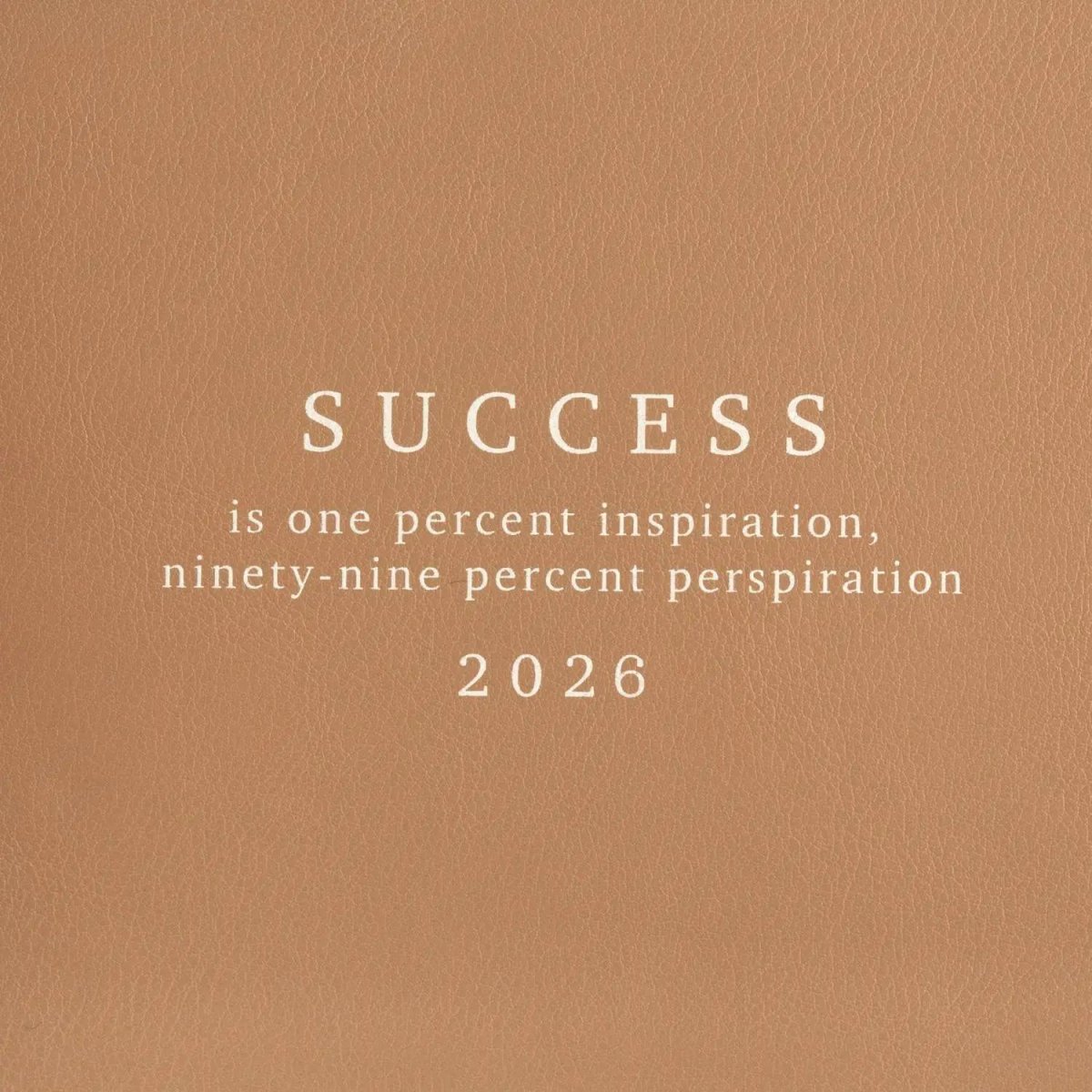 Еженедельник датированный 2026 IF 16х9см 64л, мягк Success I1835/beige