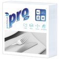 Салфетки бумажные Protissue 1сл 33х33 белые 100шт в уп С232