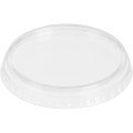 Крышка для стакана d95мм плоская без отверстия ПЭТ 1000шт/кор