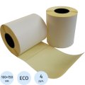 Термоэтикетки ЭКО 100х150, 300 шт/рул, вт.40, 4 рул/уп (спайка)