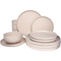Набор столовой посуды 12 пр, цв.кремовый