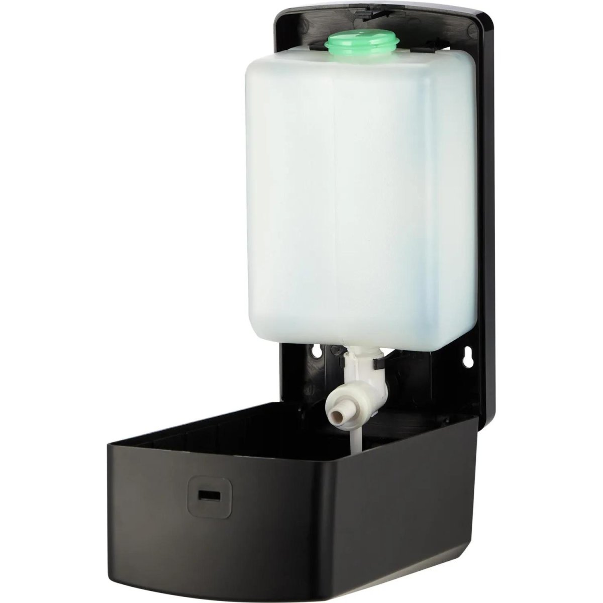 Дозатор для жидкого мыла 1000 мл пластик, черный