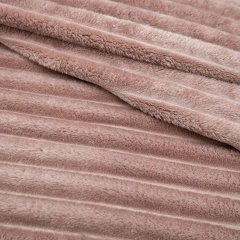 Покрывало 200х220 BRAVO Family велсофт Волна г/к №91 пудровый в пакете