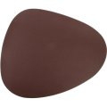 Салфетка сервировочная (плейсмат) Экокожа (коричневый) 45х37 см 4шт/уп