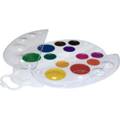 Краски акварельные  Кроха Божья коровка, 12 цв. б/к 32С 2077-08 набор