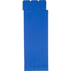 Закладки самоклеящиеся для книг, прямые, наб.6 шт,300мкм, голубые, 2921-117