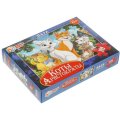 Пазл puzzle Коты Аристократы. 104 детали. 190х141х35 мм. 4660254456105