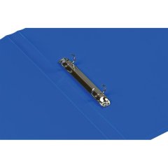 Папка на 2-х кольцах Attache 20мм Label синяя