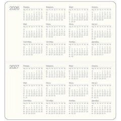 Еженедельник датированный 2026 IF 16х9см 64л, мягкий Candy I1843/light-blue