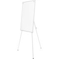 Флипчарт магнитно-маркерный на треноге, в ПВХ-профиле, без верхней крышки