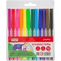 Фломастеры Комус Класс ColorPics набор 12 цв.,вентилир.,смыв., блист. упак