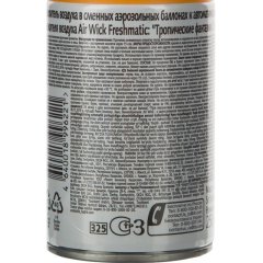 Баллон сменный для автоосвежителя Air Wick Тропич. фантаз:Спел манго, 250мл