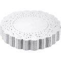 Салфетки ажурные AVIORA бумажные круглые D10см 250шт/ уп