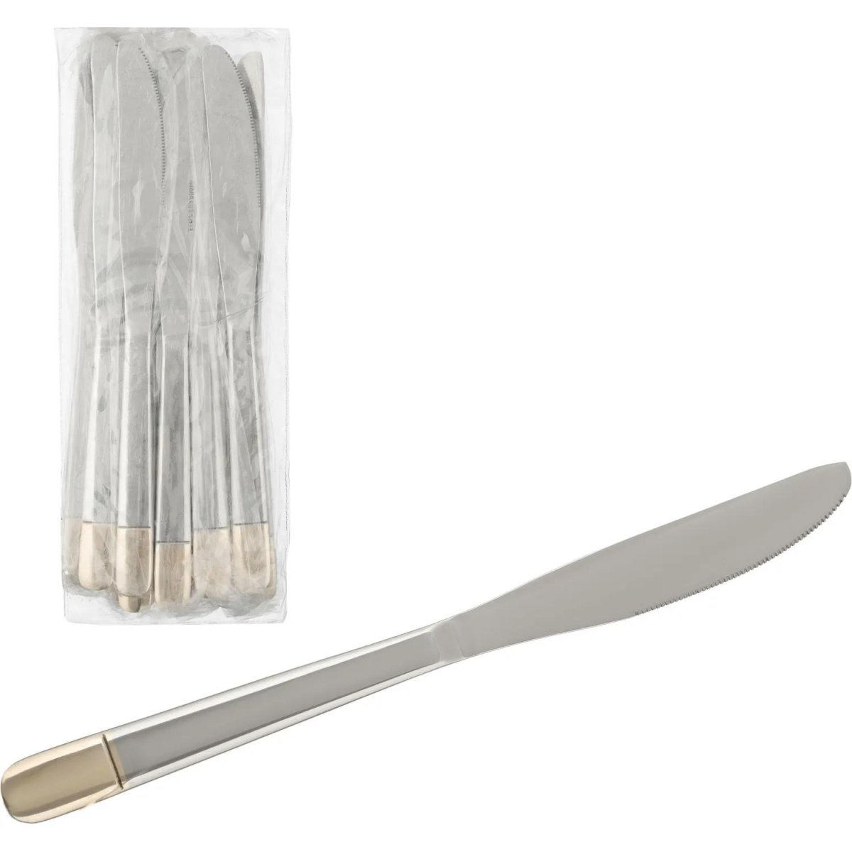 Нож столовый Gallego Gold,нержавеющая сталь 410, 12шт/уп