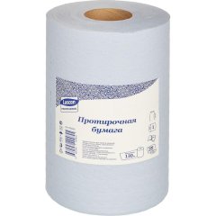 Бумага протирочная Luscan Prof 2сл 500лx1рул/уп 130м голубая