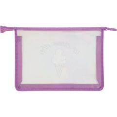 Папка для тетрадей Enjoy А4 на молнии,пластик,ПТ-813