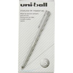 Роллер Uni-Ball II Micro 0,5мм, синий, UB-104