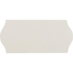 Этикет-лента 26х12 белая волна 1000шт/рул 10рул/уп