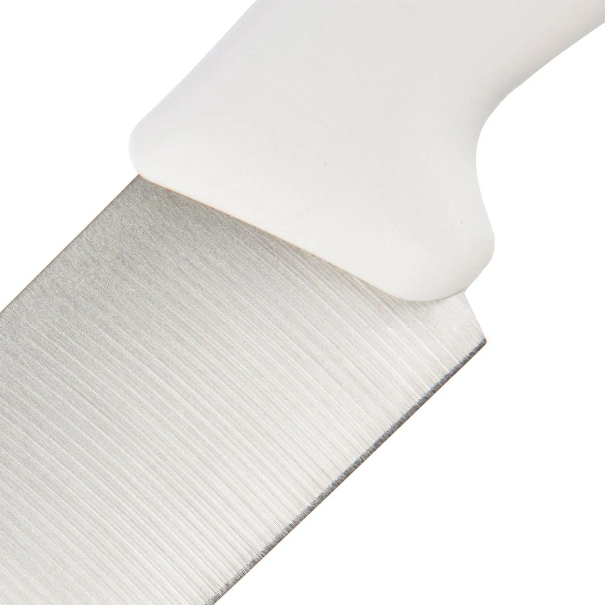 Нож универсальный  лез 200 мм  толщ 2 мм  3Cr13   белая пластиковая ручка