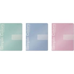 Тетрадь 12Л. КЛ. ZEFIR COLORS 3 ВИДА 7-12-703/1