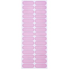 Набор термонаклеек для маркировки детских вещей 'Авокотик', 30 шт