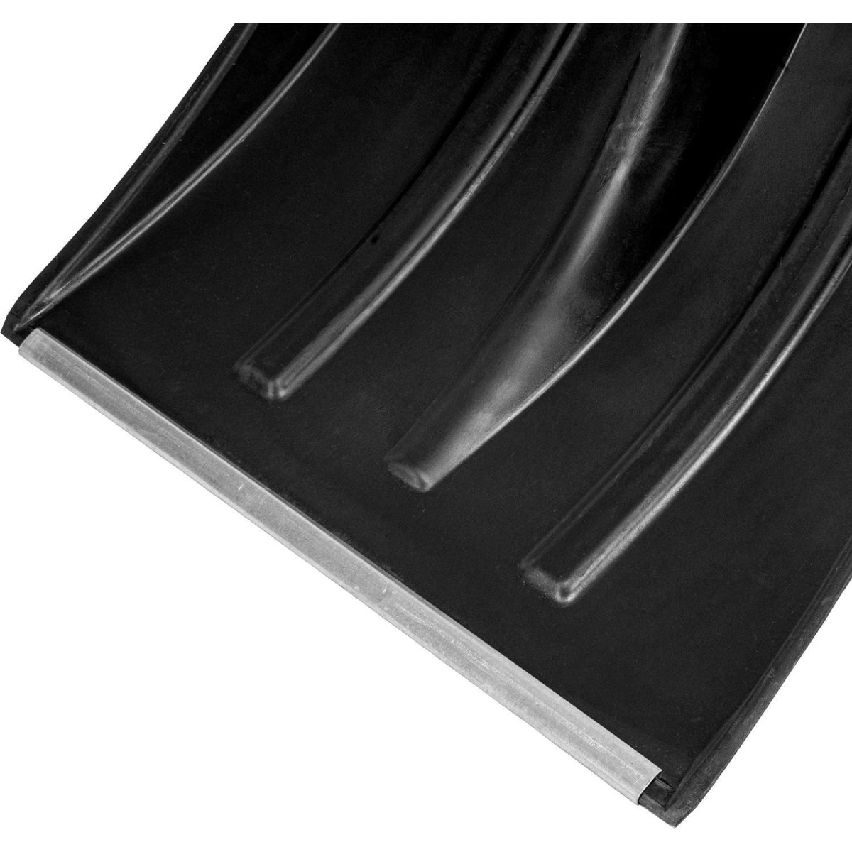 Лопата для уборки снега пластик/ковш 380x385x1420мм деревян/черенок_6157453