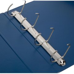 Папка на 4-х кольцах Панорама Attache 75мм синяя