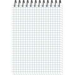 Блокнот Gold Collection А6 60л, клетка, обл. мел.картон,спираль.гол