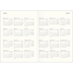 Ежедневник датированный 2026 IF 14х20см 176л, интегр Fortune I1723/white