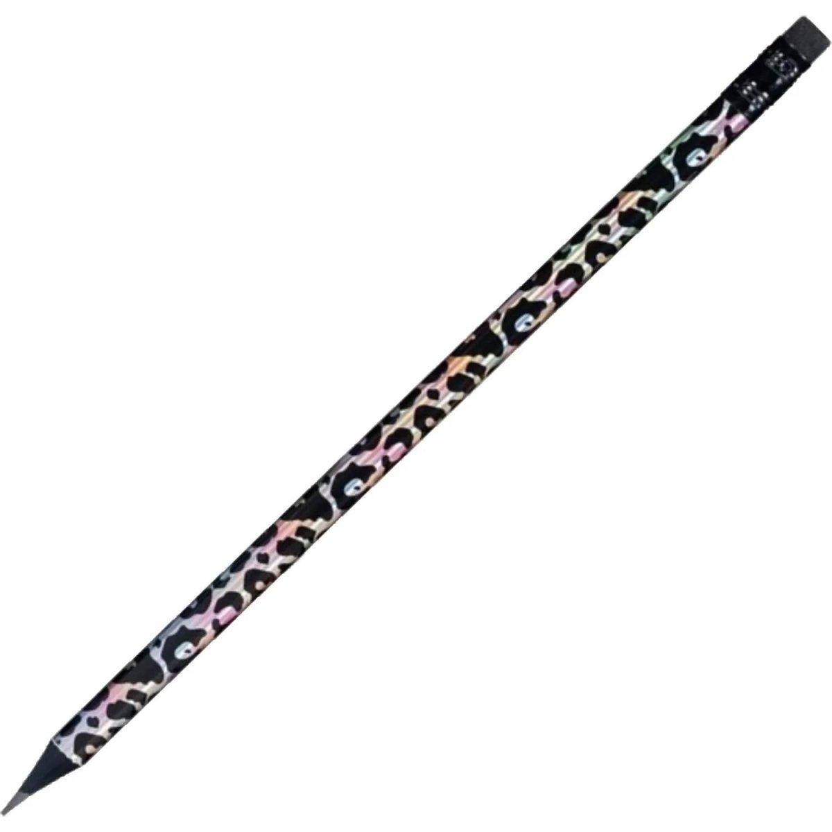 Карандаш Ч/Г Deli, Animal texture, кругл, 2.2мм, ластик, EC041-HB