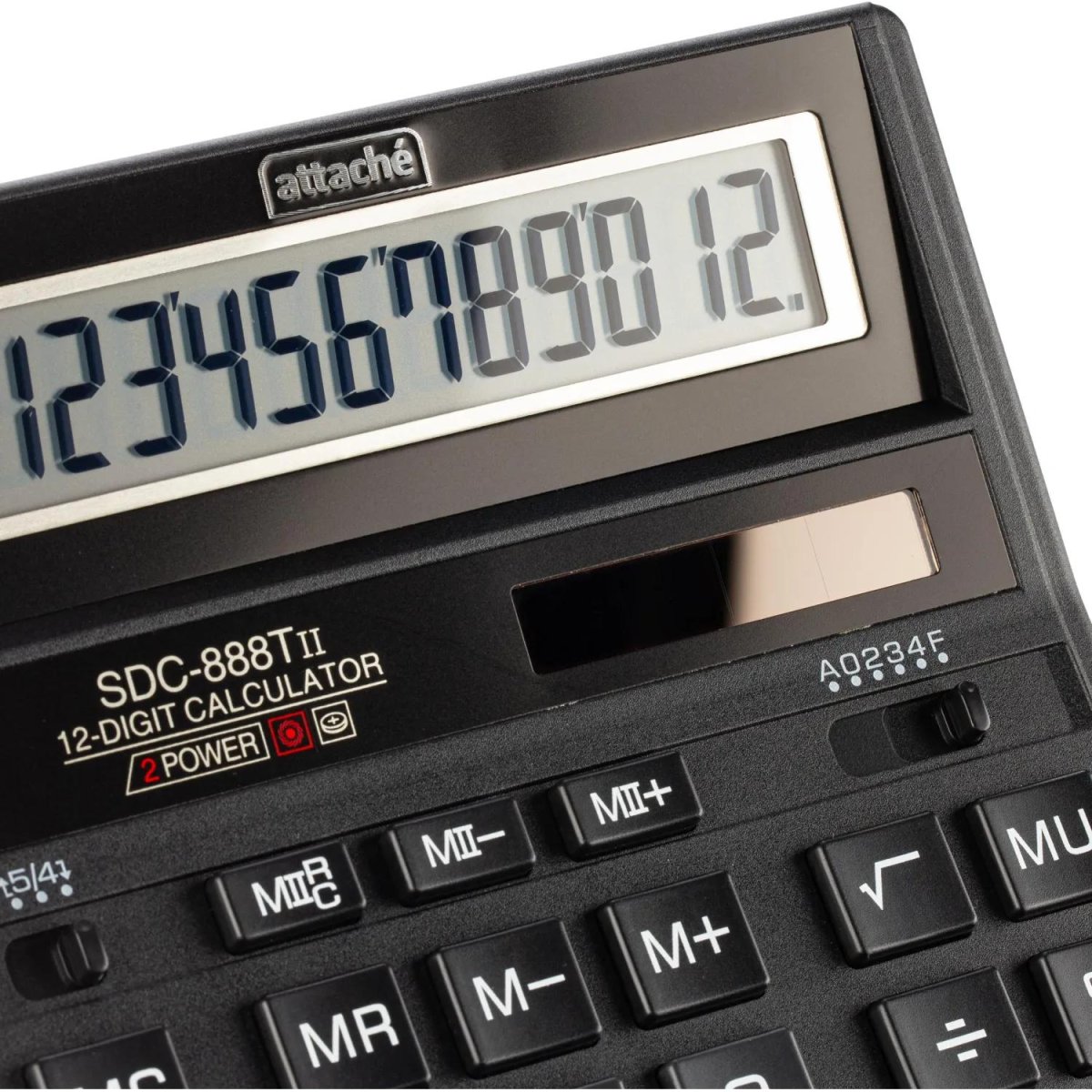 Калькулятор настольный Attache SDC-888TII 12-разрядный черный 201х156х34мм