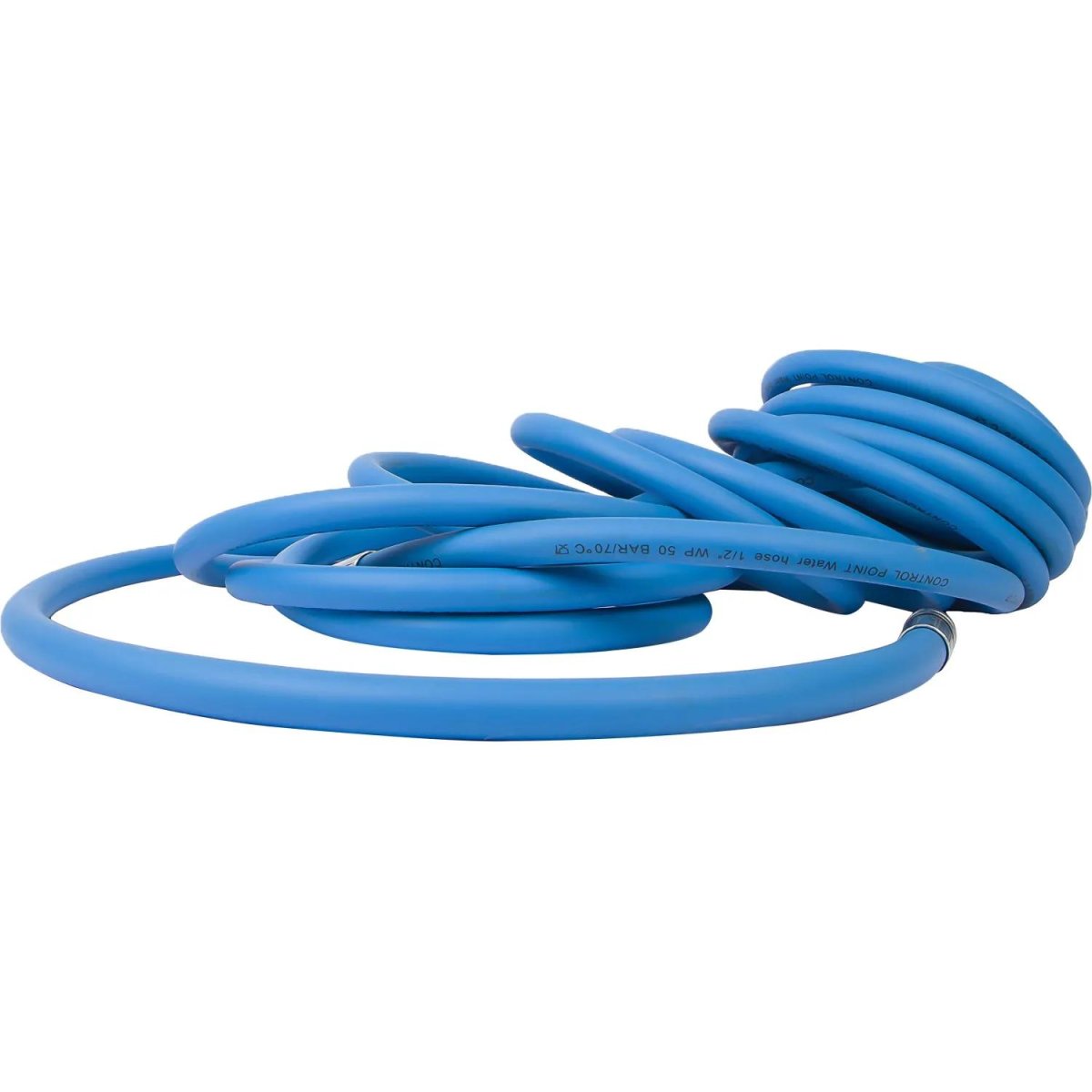 Шланг HACCPER Control point для горяч воды 15м с муфт 1/2 нерж сталь синий