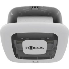 Диспенсер Focus д/рулон полотенец с автомат отрывом белый 8077062/8093486
