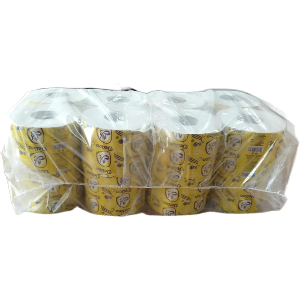 Бумага туалетная Delica Макси 1 слой 70 метров на втулке 16 рул/уп