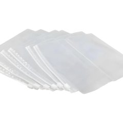 Пакет с замком слайдер EVA прозрачный 60 мкм 25х35, 50 шт/уп