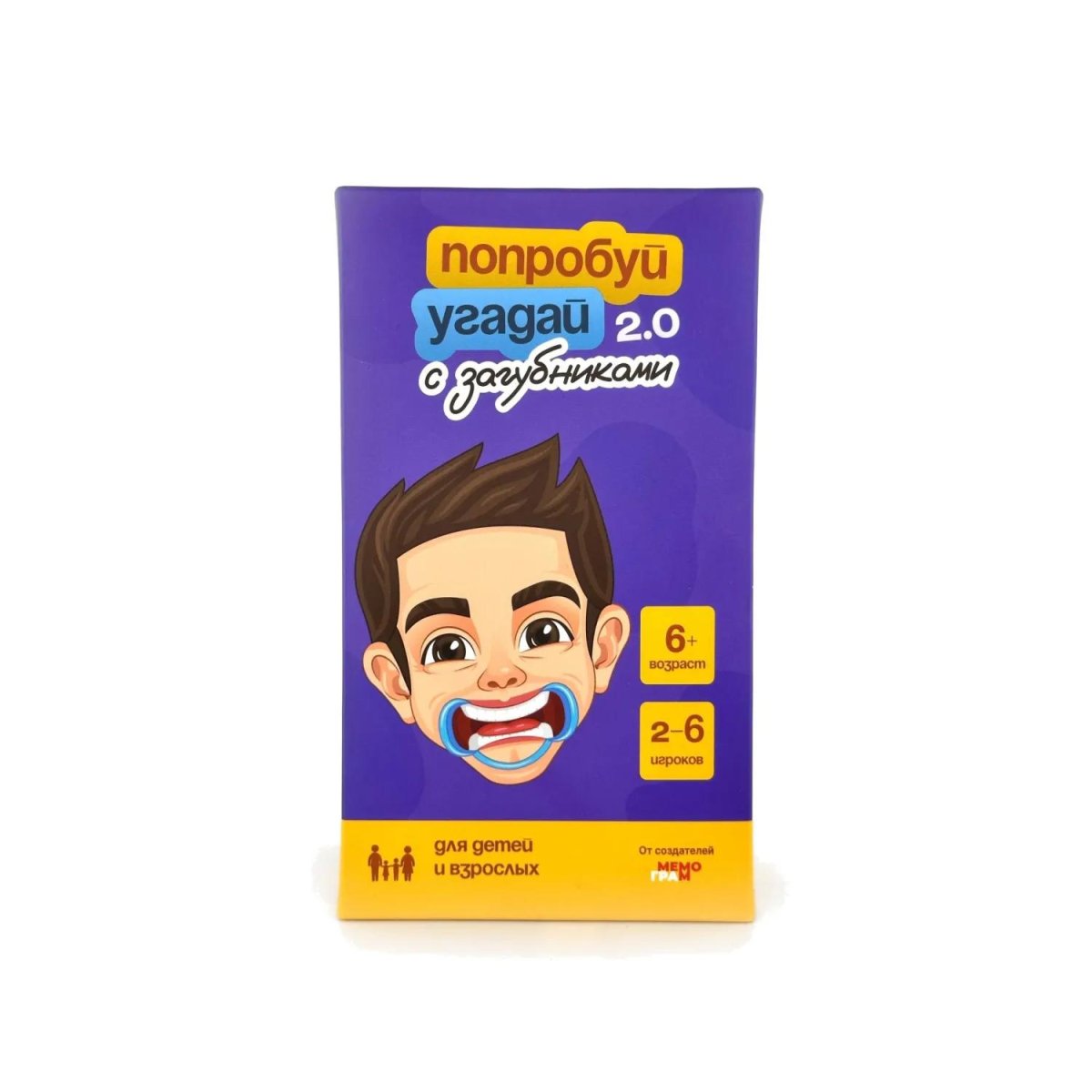 Настольная игра Попробуй угадай 2.0 с загубниками МГ011-1
