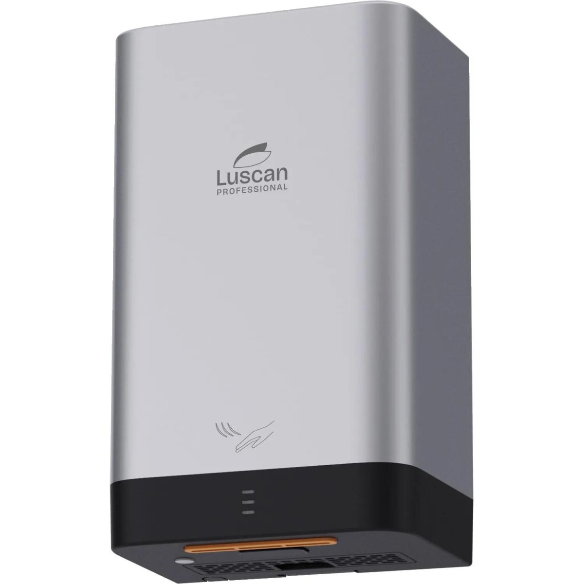 Сушилка для рук электрическая Luscan Prof/ADAFast 1кВт серебро с черным