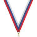 Лента для медалей 22 мм цвет триколор  LN5h