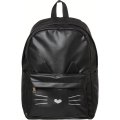 Рюкзак Kitty black экокожа черный
