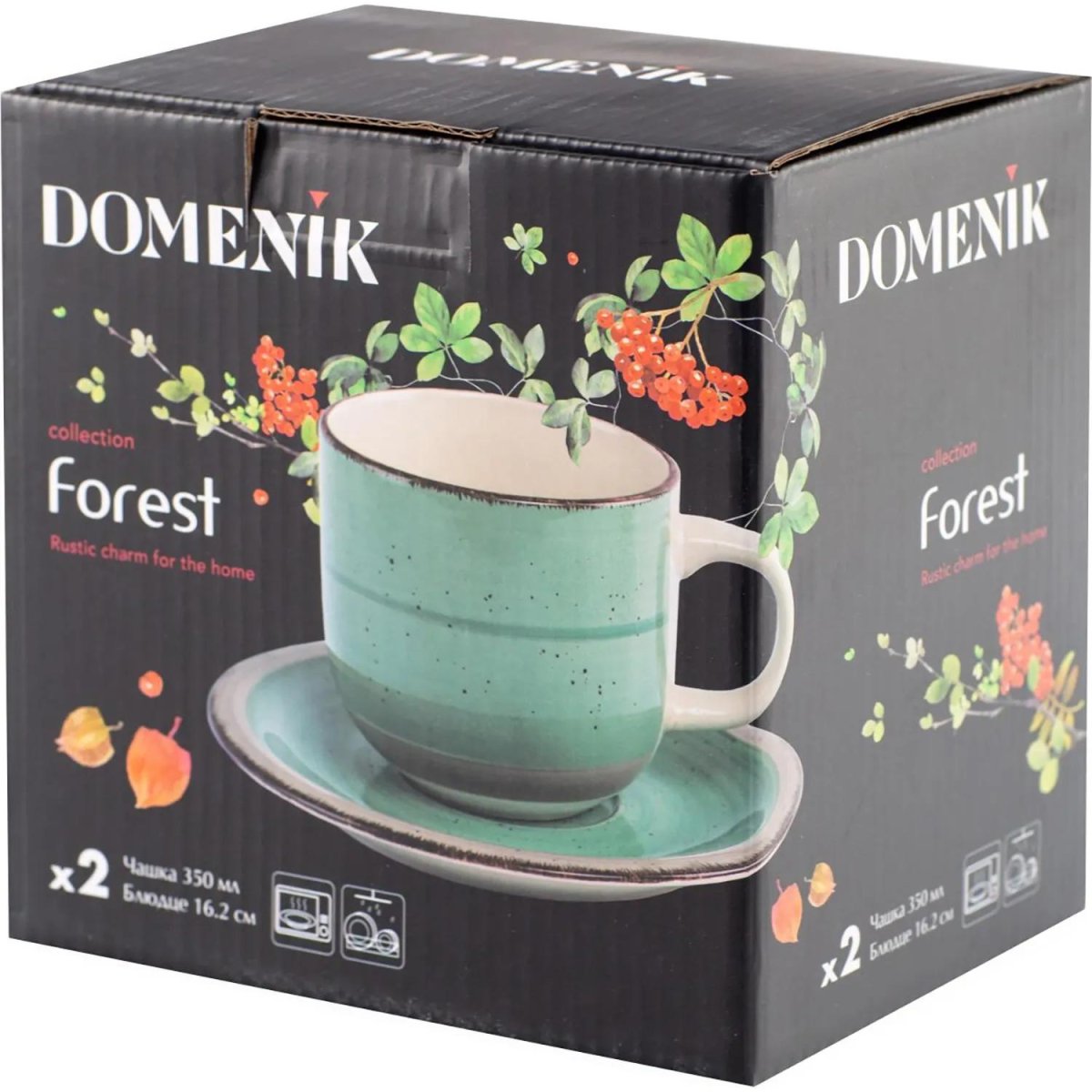 Набор чайный FOREST 350мл 4пр на 2 персоны