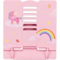 Подставка для книг Волшебный Единорог,металл19x15,5x20см,6настроек