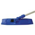 Швабра флаундер для пола пластик 40х10см в сборе без насадки