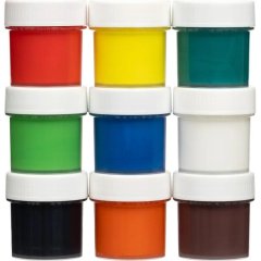 Краски акриловые КЛАССИКА, 9 цв. по 20 мл Акрк-002 набор